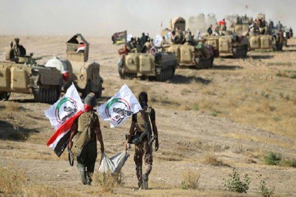 حشدشعبی عراق حمله بقایای داعش را دفع کرد حشدشعبی عراق حمله بقایای داعش را دفع کرد