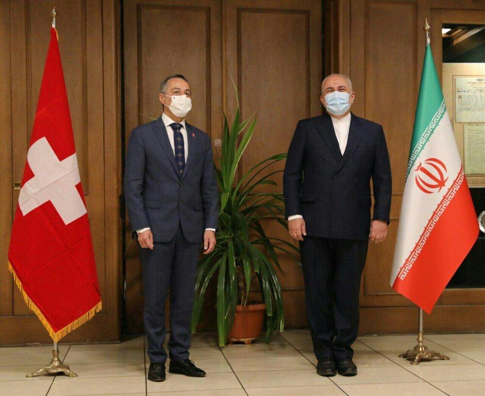 ارزیابی وزیر خارجه سوئیس از دیدارش با ظریف، عکس