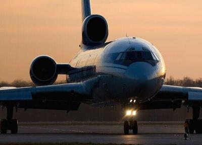 آخرین پرواز هواپیمای مسافربری توپولف در روسیه