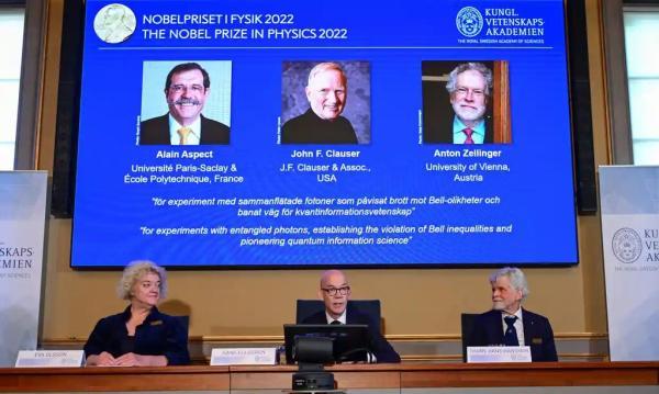 کاشفان رازهای عمل شبح وار ، سه دانشمند برای کار در زمینه مکانیک کوانتومی برنده نوبل فیزیک 2022 شدند